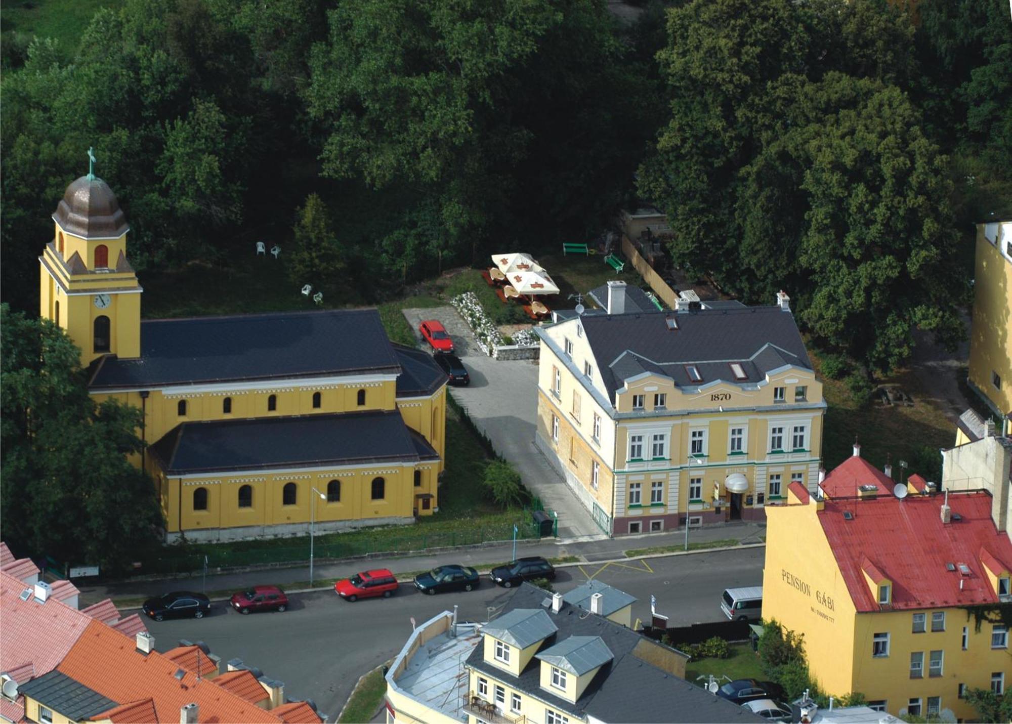 Pension Abbazia Франтішкови-Лазнє Екстер'єр фото