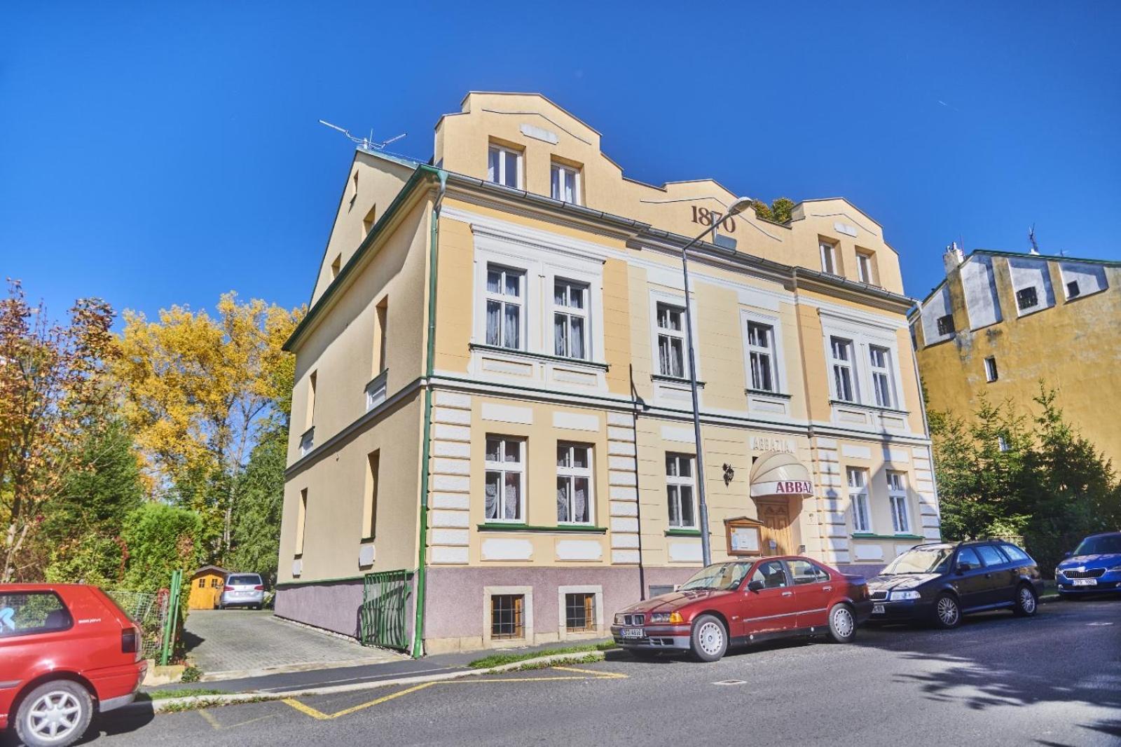 Pension Abbazia Франтішкови-Лазнє Екстер'єр фото